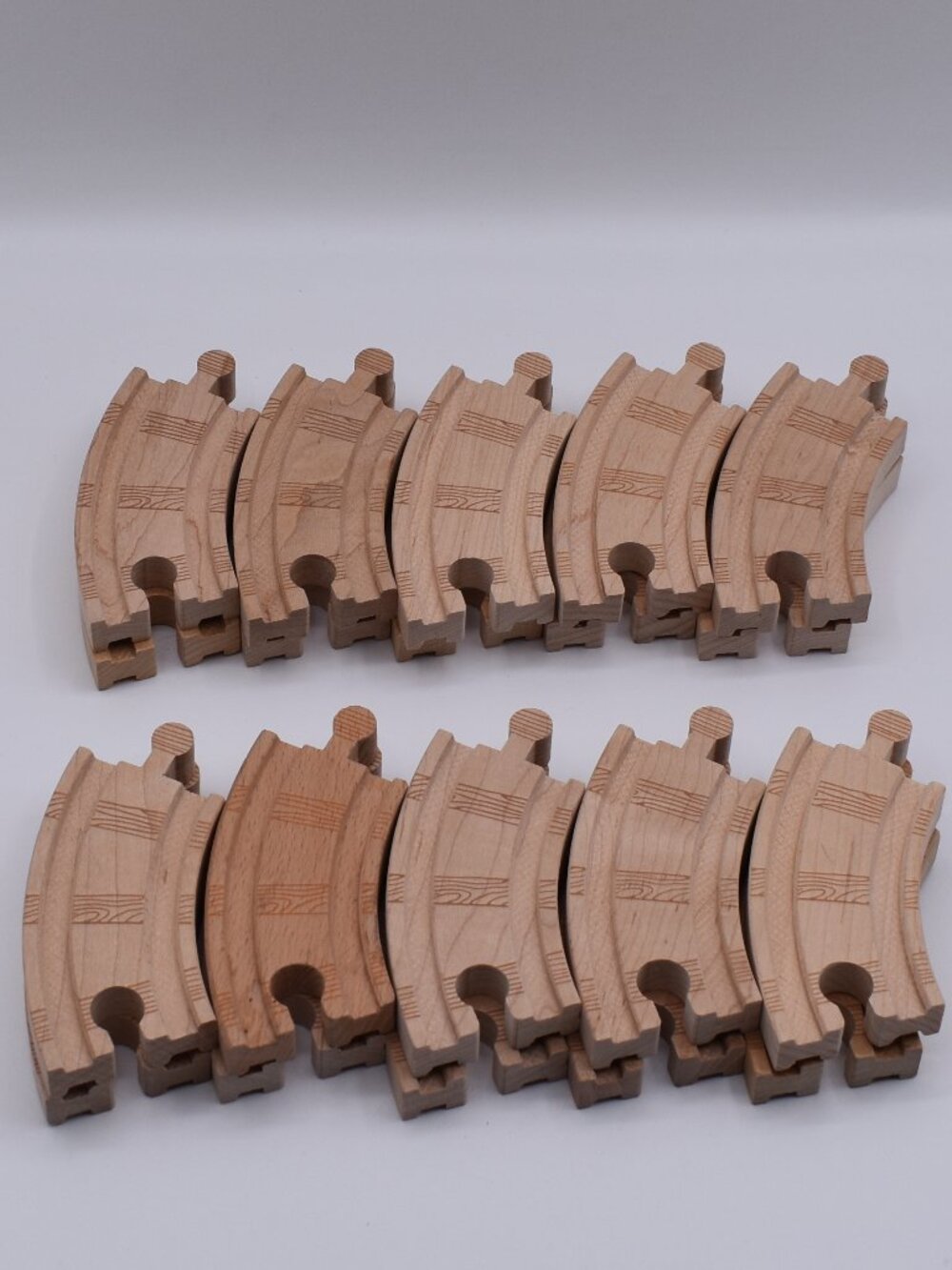 20 x Genuine Thomas Wooden Tracks 3.5 " Curved Tracks Thomas & Friends Engine